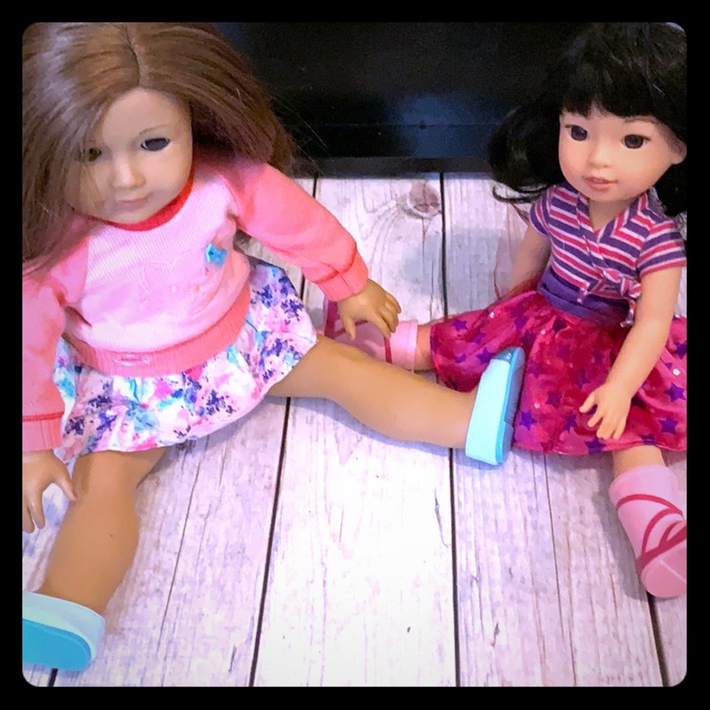 American Girl and Wellie Wisher sister set